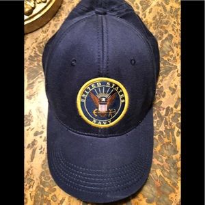 United States Navy Fitted Cap with Hidden Pocket